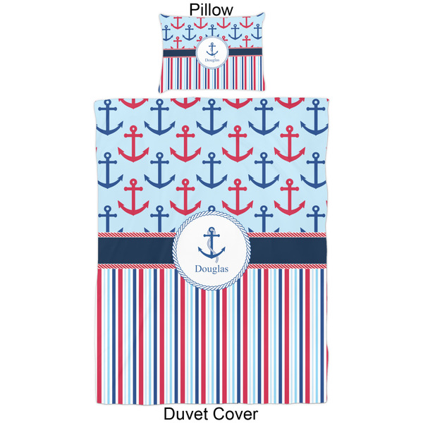 Anchors & Stripes Duvet Cover Set - Twin - Approval