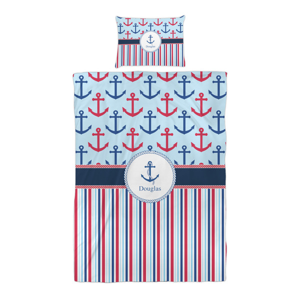 Anchors & Stripes Duvet Cover Set - Twin XL - Alt Approval