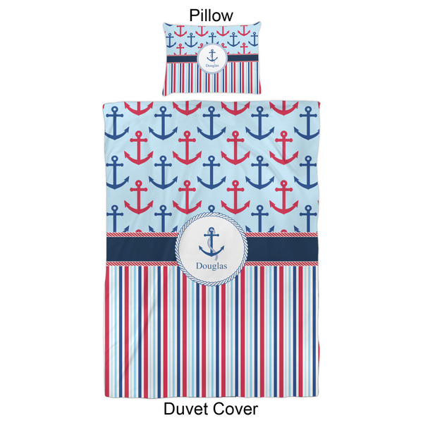 Anchors & Stripes Duvet Cover Set - Twin XL - Approval