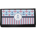 Anchors & Stripes Canvas Checkbook Cover (Personalized)
