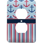 Anchors & Stripes Electric Outlet Plate