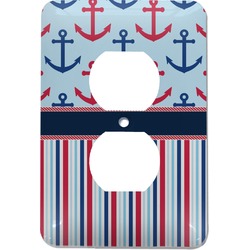 Anchors & Stripes Electric Outlet Plate