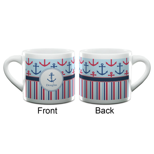 Anchors & Stripes Espresso Cup - 6oz (Double Shot) (APPROVAL)