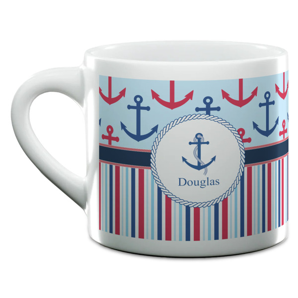 Anchors & Stripes Espresso Cup - 6oz (Double Shot) (MAIN)