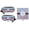 Anchors & Stripes Eyeglass Case & Cloth (Approval)