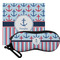 Anchors & Stripes Eyeglass Case & Cloth Set