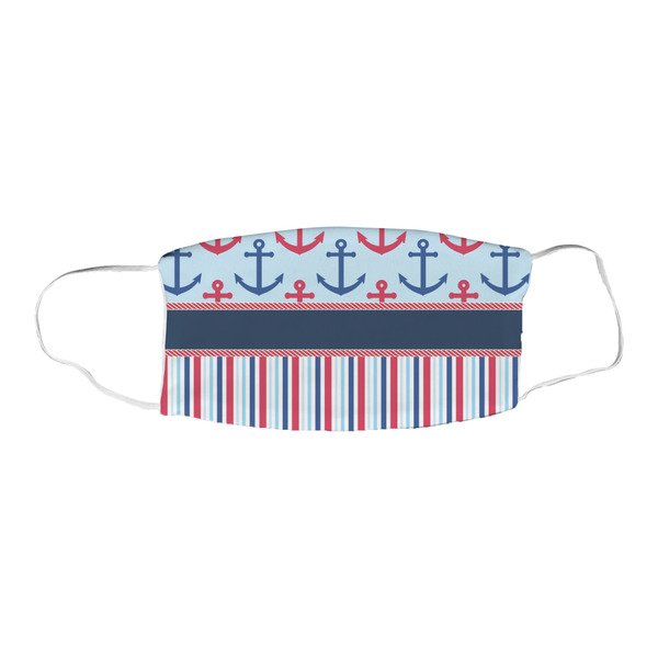 Anchors & Stripes Fabric Face Mask