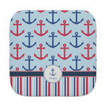 Anchors & Stripes Face Towel (Personalized)