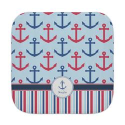 Anchors & Stripes Face Towel (Personalized)