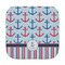 Anchors & Stripes Face Towel (Personalized)