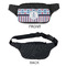 Anchors & Stripes Fanny Packs - APPROVAL