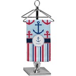 Anchors & Stripes Finger Tip Towel - Full Print (Personalized)