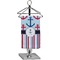 Anchors & Stripes Finger Tip Towel - Full Print (Personalized)
