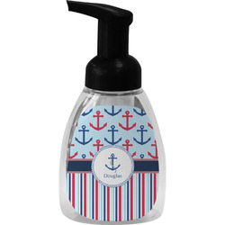 Anchors & Stripes Foam Soap Bottle (Personalized)