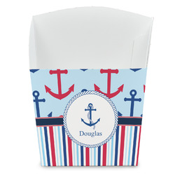 Anchors & Stripes French Fry Favor Boxes (Personalized)