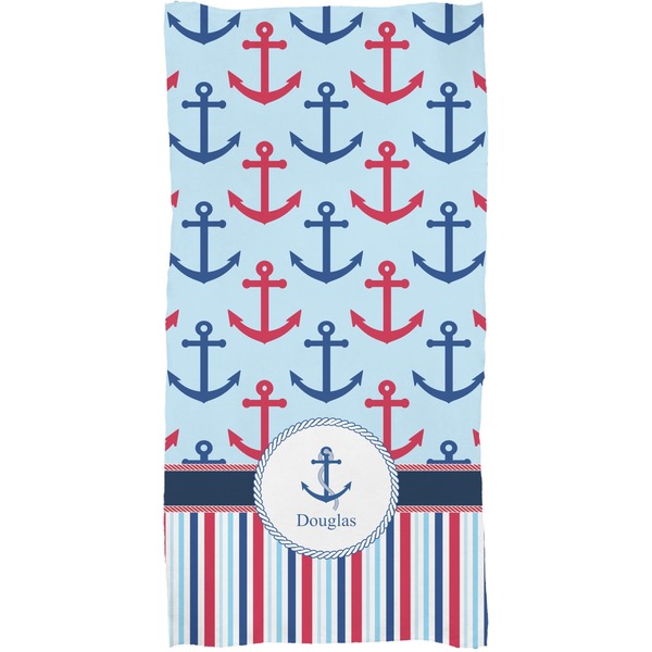 Anchors & Stripes Full Sized Bath Towel - Apvl