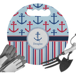 Anchors & Stripes Gardening Knee Cushion (Personalized)