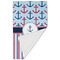Anchors & Stripes Golf Towel - Folded (Large)
