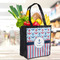 Anchors & Stripes Grocery Bag - LIFESTYLE