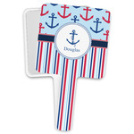 Anchors & Stripes Hand Mirror (Personalized)