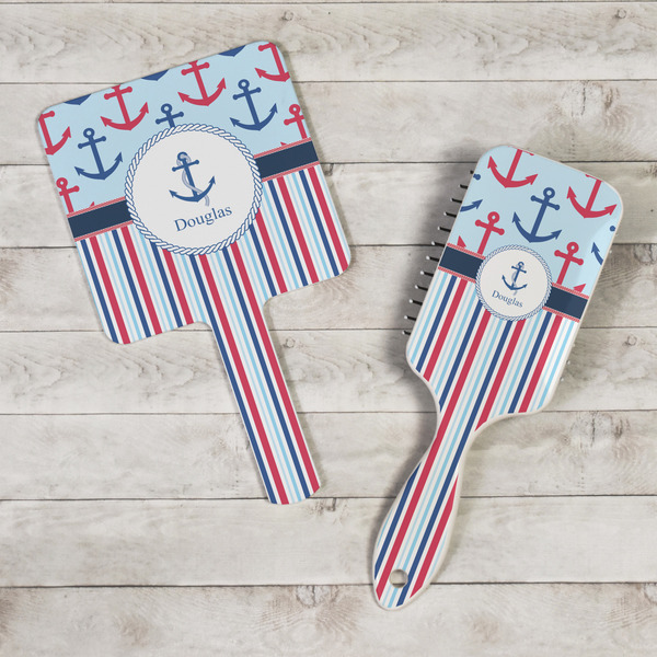 Anchors & Stripes Hand Mirrors - In Context