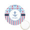Anchors & Stripes Printed Cookie Topper - 1.25" (Personalized)