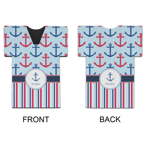 Anchors & Stripes Jersey Bottle Cooler - APPROVAL