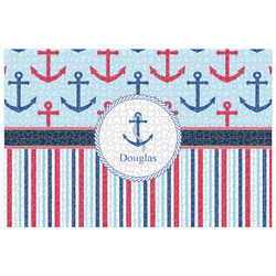 Anchors & Stripes Jigsaw Puzzle - 1000-piece (Personalized)