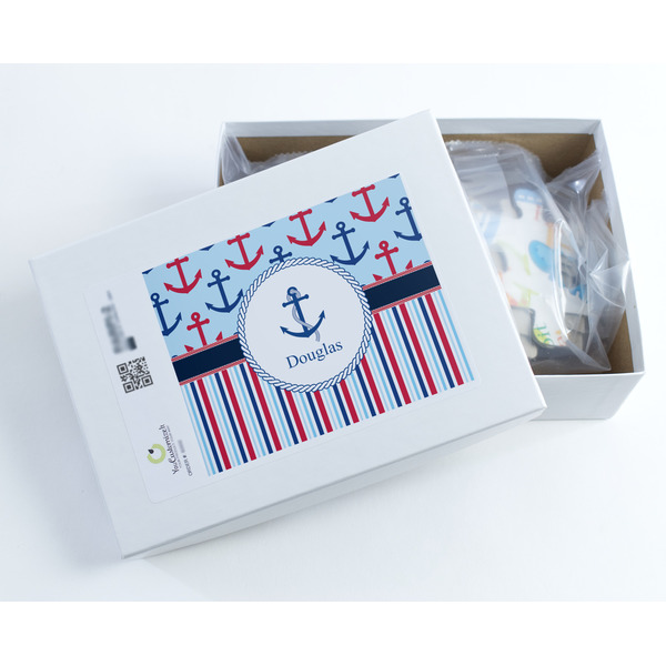 Anchors & Stripes Jigsaw Puzzle 30 Piece - Box