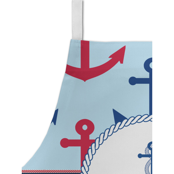 Anchors & Stripes Kid's Aprons - Detail