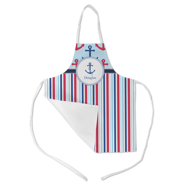 Anchors & Stripes Kid's Aprons - Medium - Main (med/lrg)