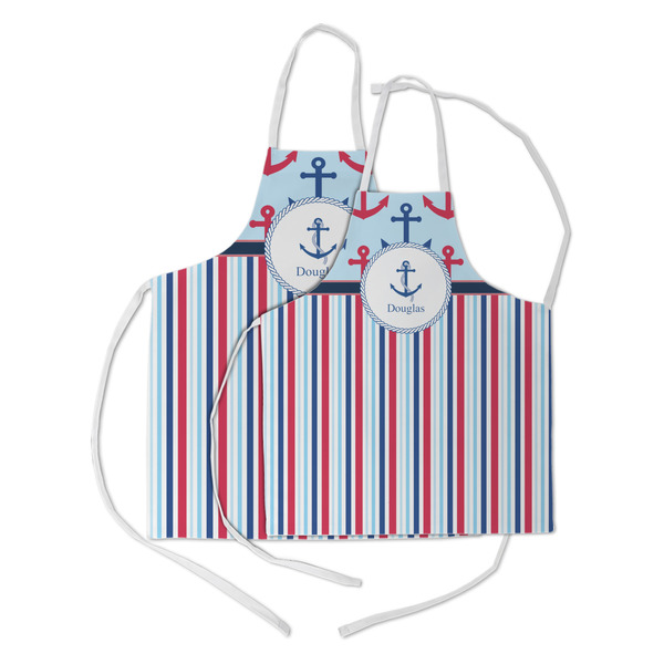 Anchors & Stripes Kid's Aprons - Parent - Main