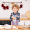 Anchors & Stripes Kid's Aprons - Small - Lifestyle