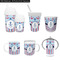 Anchors & Stripes Kid's Drinkware - Customized & Personalized