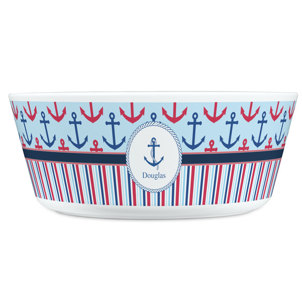 Anchors & Stripes Kids Bowls - FRONT