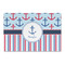 Anchors & Stripes Large Rectangle Car Magnets- Front/Main/Approval