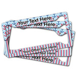 Anchors & Stripes License Plate Frame (Personalized)