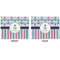 Anchors & Stripes Linen Placemat - APPROVAL (double sided)