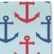 Anchors & Stripes Linen Placemat - DETAIL