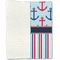 Anchors & Stripes Linen Placemat - Folded Half