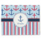 Anchors & Stripes Linen Placemat - Front