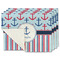 Anchors & Stripes Linen Placemat - MAIN Set of 4 (single sided)