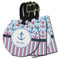 Anchors & Stripes Luggage Tags - 3 Shapes Availabel