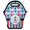 Anchors & Stripes Lunch Bag w/ Name or Text