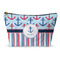 Anchors & Stripes Structured Accessory Purse (Front)