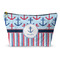 Anchors & Stripes Makeup Bag (Personalized)