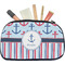 Anchors & Stripes Makeup / Cosmetic Bag - Medium (Personalized)