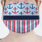 Anchors & Stripes Face Mask Cover