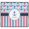 Anchors & Stripes XL Gaming Mouse Pad - 18" x 16" (Personalized)