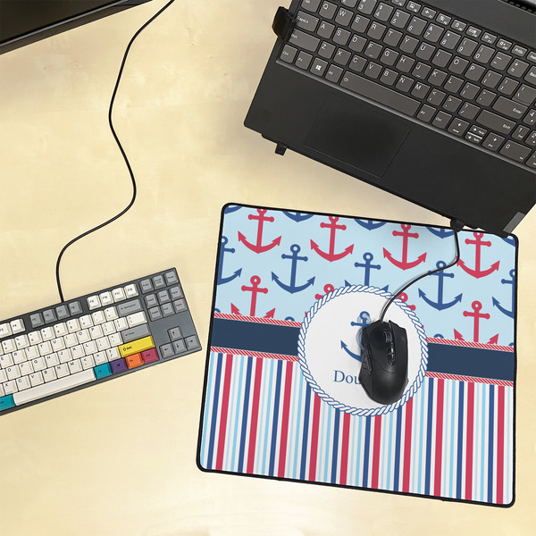 Anchors & Stripes Medium Gaming Mats - LIFESTYLE